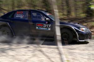 Daryl Bergen / Lorelai Payeur Subaru WRX STi on SS3, Steamboat II.