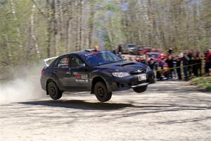 Corey Morris / Zane Morris Subaru WRX STi on SS3, Steamboat II.