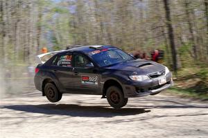 Corey Morris / Zane Morris Subaru WRX STi on SS3, Steamboat II.