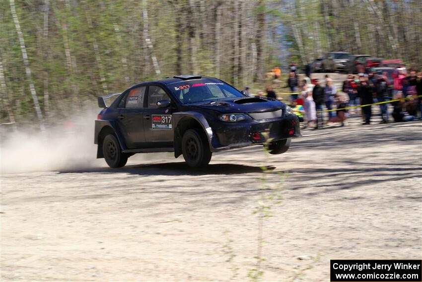 Daryl Bergen / Lorelai Payeur Subaru WRX STi on SS3, Steamboat II.
