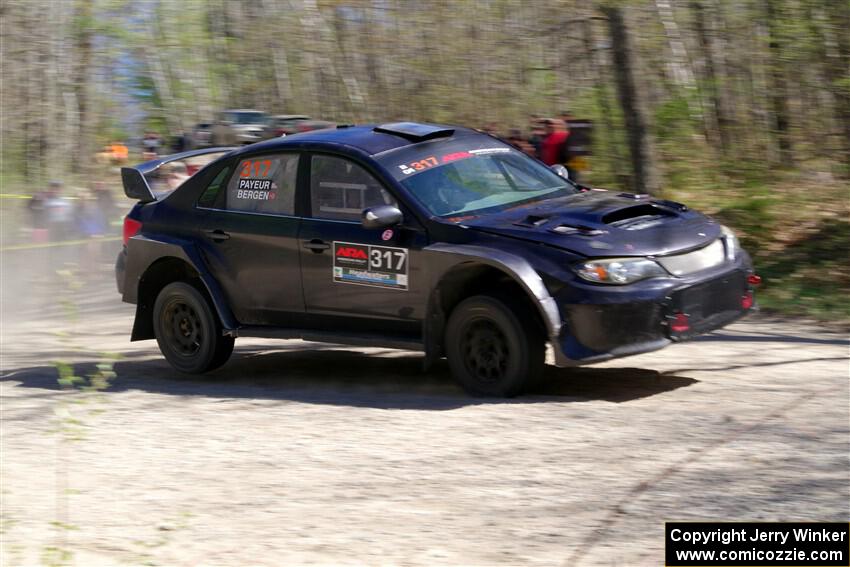 Daryl Bergen / Lorelai Payeur Subaru WRX STi on SS3, Steamboat II.