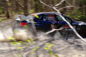 Corey Morris / Zane Morris Subaru WRX STi on SS3, Steamboat II.