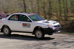 Josh Kemp / Danielle Kemp Subaru WRX on SS3, Steamboat II.