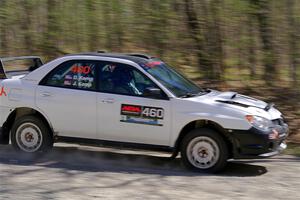 Josh Kemp / Danielle Kemp Subaru WRX on SS3, Steamboat II.