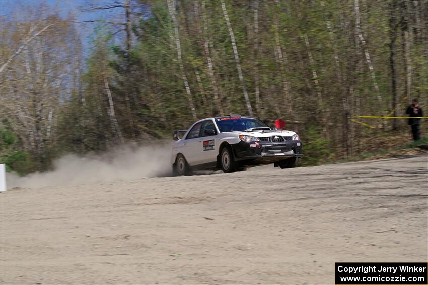 Josh Kemp / Danielle Kemp Subaru WRX on SS3, Steamboat II.