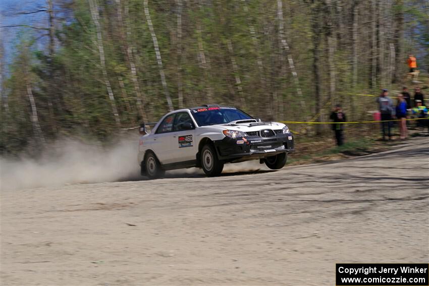 Josh Kemp / Danielle Kemp Subaru WRX on SS3, Steamboat II.