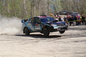 Matt James / Jackie James Subaru Impreza on SS3, Steamboat II.