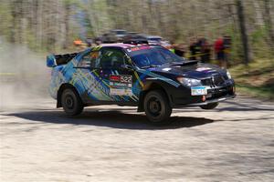 Matt James / Jackie James Subaru Impreza on SS3, Steamboat II.