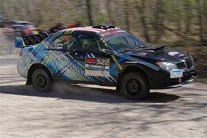 Matt James / Jackie James Subaru Impreza on SS3, Steamboat II.