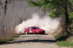 Rob Dupree / Kevin Dobrowolski Mitsubishi Eclipse GSX on SS4, Kabekona II.