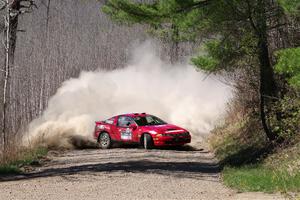 Rob Dupree / Kevin Dobrowolski Mitsubishi Eclipse GSX on SS4, Kabekona II.
