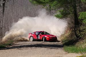 Rob Dupree / Kevin Dobrowolski Mitsubishi Eclipse GSX on SS4, Kabekona II.