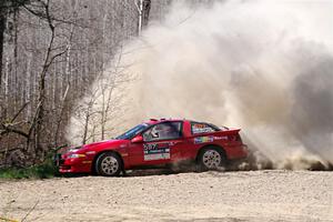 Rob Dupree / Kevin Dobrowolski Mitsubishi Eclipse GSX on SS4, Kabekona II.