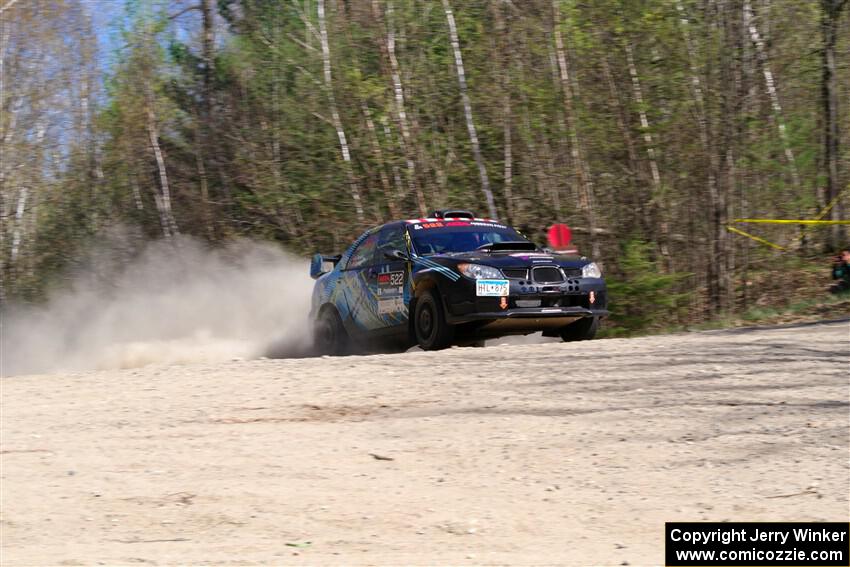 Matt James / Jackie James Subaru Impreza on SS3, Steamboat II.