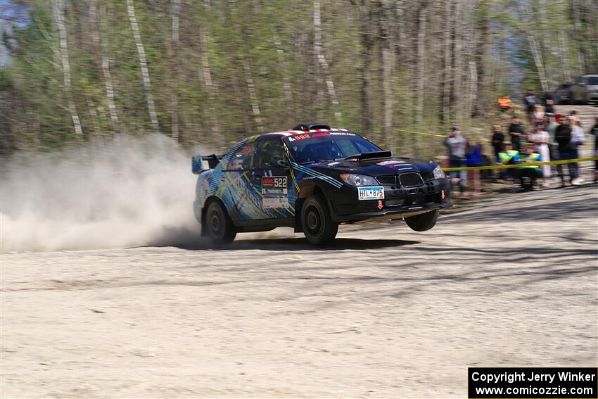 Matt James / Jackie James Subaru Impreza on SS3, Steamboat II.