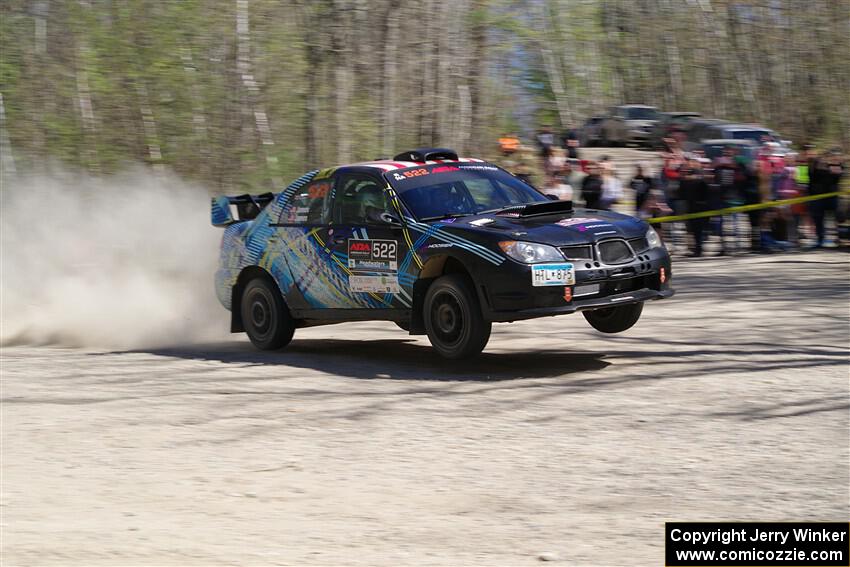 Matt James / Jackie James Subaru Impreza on SS3, Steamboat II.