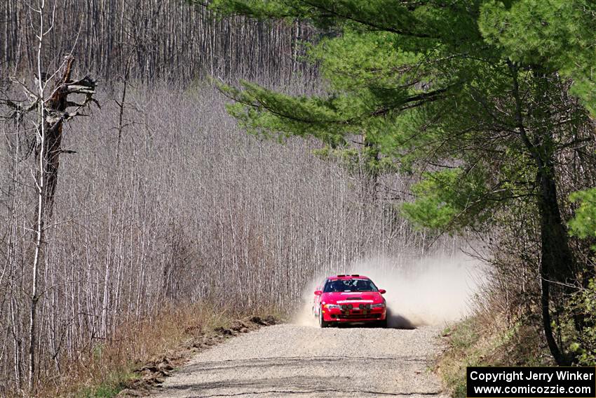 Rob Dupree / Kevin Dobrowolski Mitsubishi Eclipse GSX on SS4, Kabekona II.