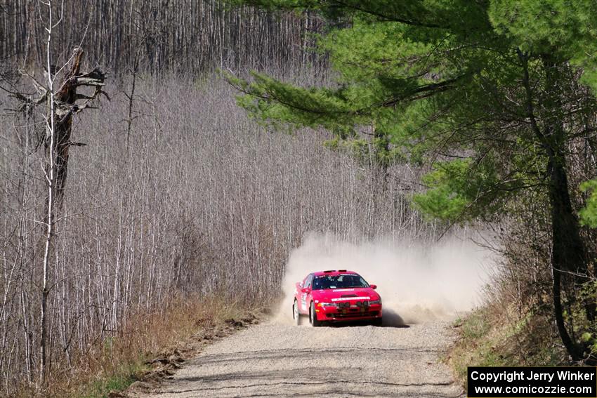 Rob Dupree / Kevin Dobrowolski Mitsubishi Eclipse GSX on SS4, Kabekona II.