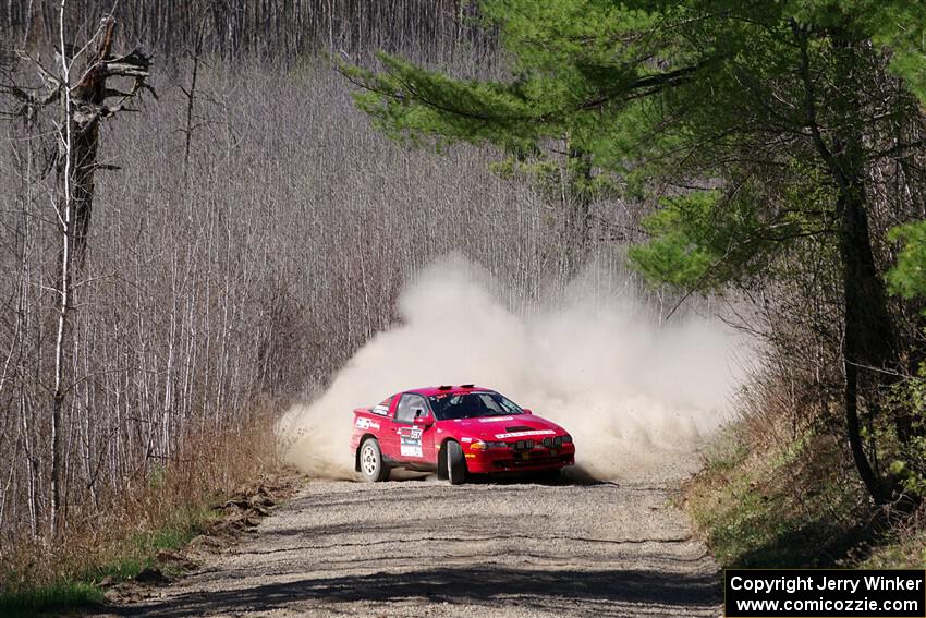 Rob Dupree / Kevin Dobrowolski Mitsubishi Eclipse GSX on SS4, Kabekona II.
