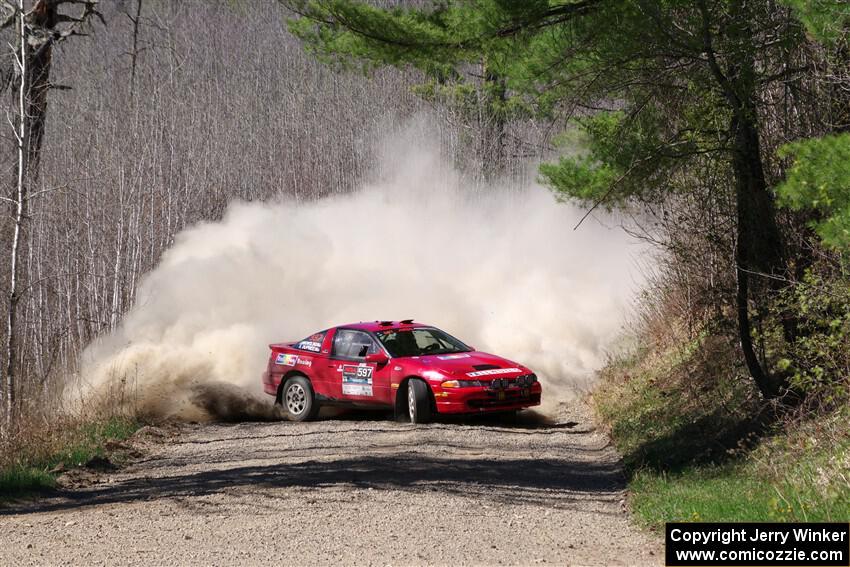 Rob Dupree / Kevin Dobrowolski Mitsubishi Eclipse GSX on SS4, Kabekona II.