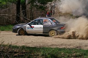 Travis Mattonen / Anikka Nykanen Subaru Impreza on SS4, Kabekona II.