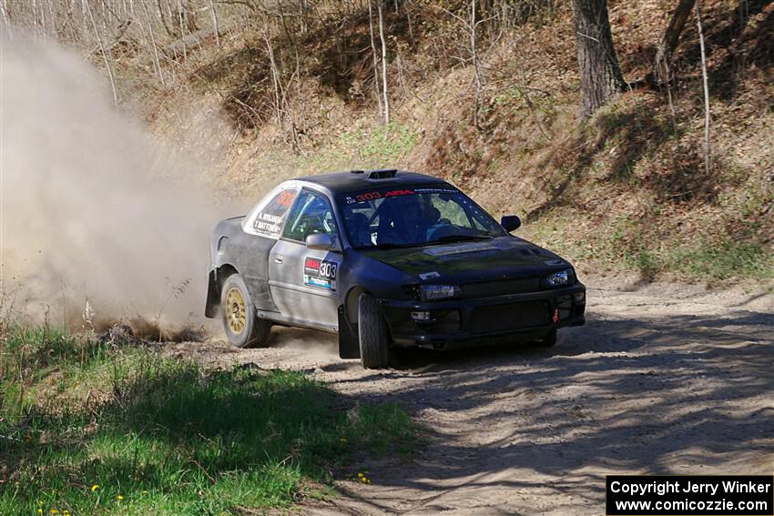 Travis Mattonen / Anikka Nykanen Subaru Impreza on SS4, Kabekona II.