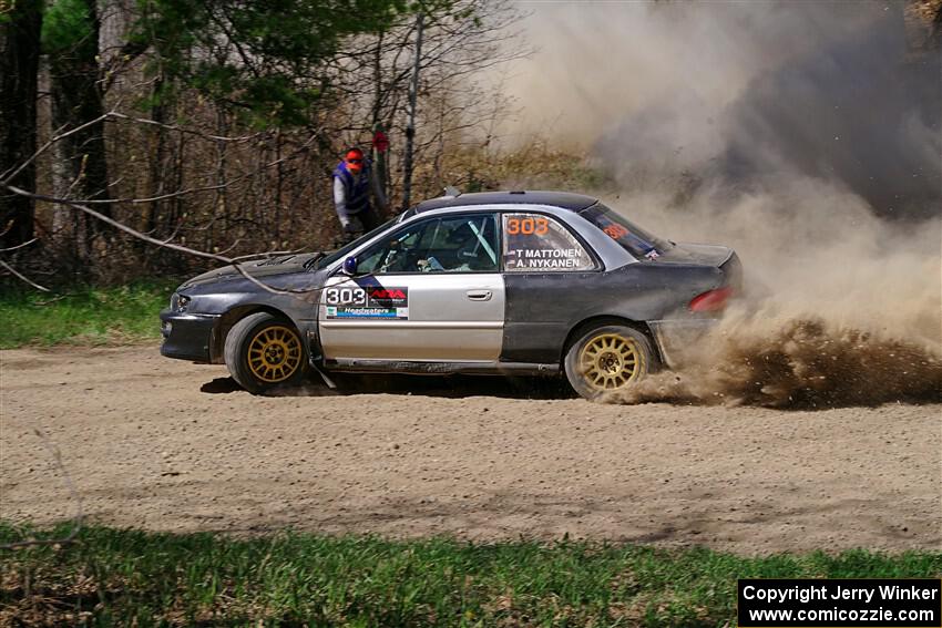 Travis Mattonen / Anikka Nykanen Subaru Impreza on SS4, Kabekona II.