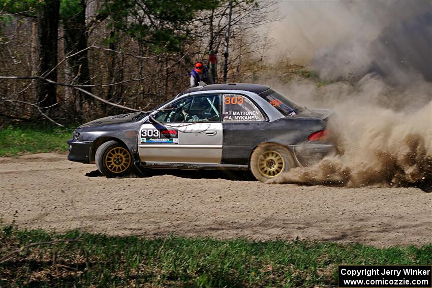 Travis Mattonen / Anikka Nykanen Subaru Impreza on SS4, Kabekona II.