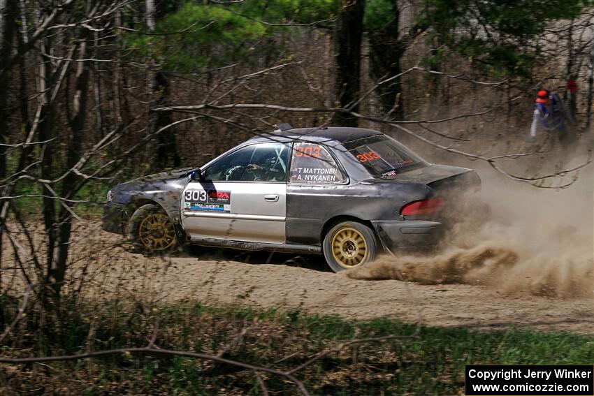 Travis Mattonen / Anikka Nykanen Subaru Impreza on SS4, Kabekona II.