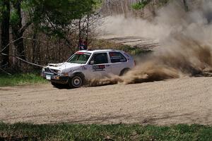 Josh Nykanen / Matt Nykanen VW GTI on SS4, Kabekona II.