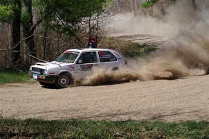 Josh Nykanen / Matt Nykanen VW GTI on SS4, Kabekona II.