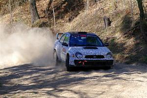 Peter Farrow / Jackson Sedivy Subaru WRX on SS4, Kabekona II.