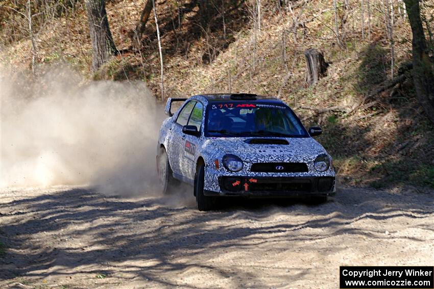 Peter Farrow / Jackson Sedivy Subaru WRX on SS4, Kabekona II.