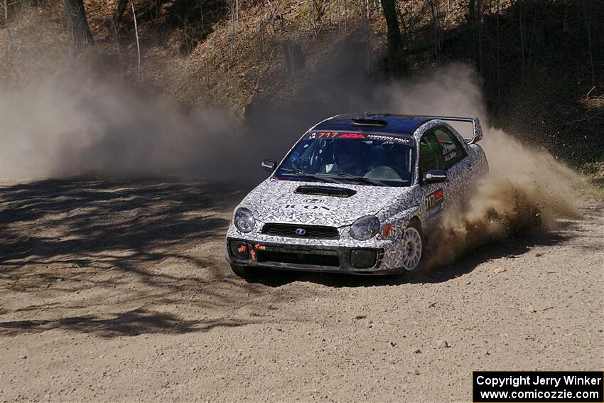 Peter Farrow / Jackson Sedivy Subaru WRX on SS4, Kabekona II.