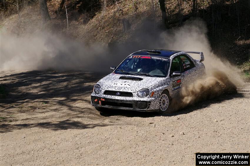 Peter Farrow / Jackson Sedivy Subaru WRX on SS4, Kabekona II.