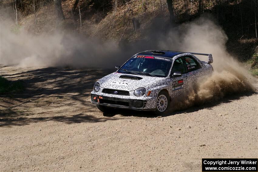 Peter Farrow / Jackson Sedivy Subaru WRX on SS4, Kabekona II.