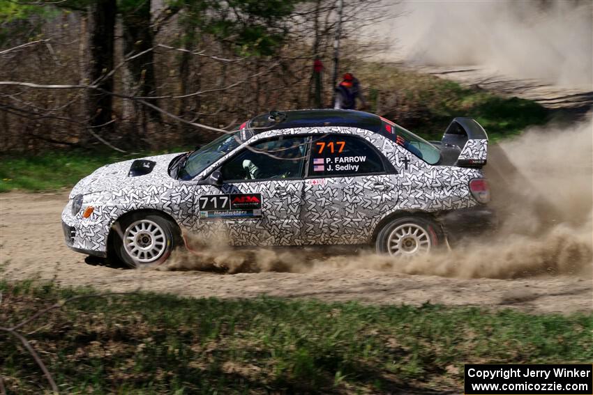 Peter Farrow / Jackson Sedivy Subaru WRX on SS4, Kabekona II.