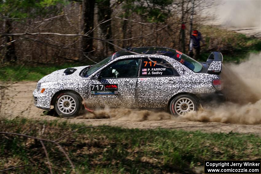 Peter Farrow / Jackson Sedivy Subaru WRX on SS4, Kabekona II.