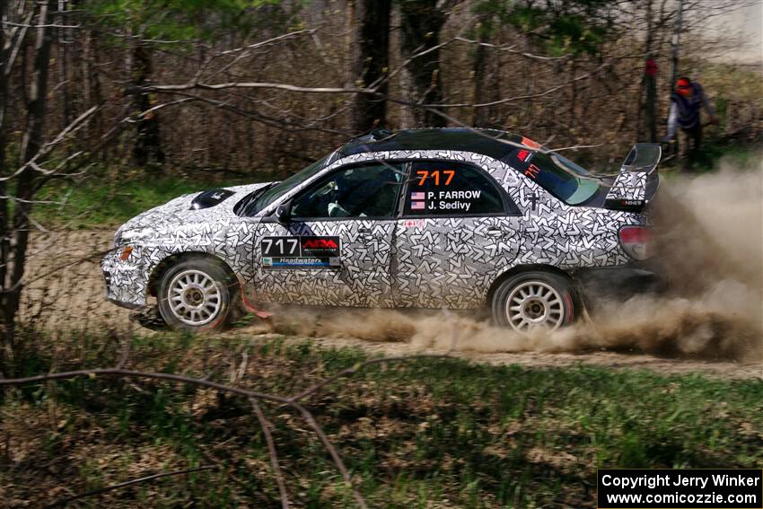 Peter Farrow / Jackson Sedivy Subaru WRX on SS4, Kabekona II.