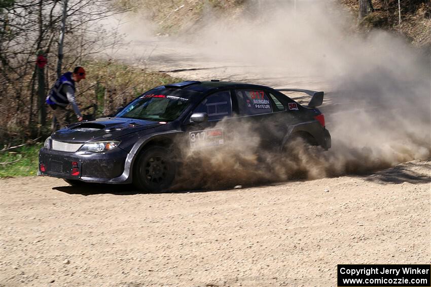 Daryl Bergen / Lorelai Payeur Subaru WRX STi on SS4, Kabekona II.