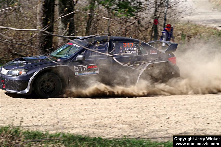 Daryl Bergen / Lorelai Payeur Subaru WRX STi on SS4, Kabekona II.