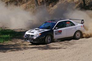 Josh Kemp / Danielle Kemp Subaru WRX on SS4, Kabekona II.