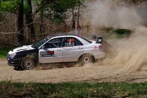 Josh Kemp / Danielle Kemp Subaru WRX on SS4, Kabekona II.