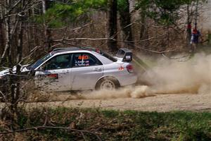 Josh Kemp / Danielle Kemp Subaru WRX on SS4, Kabekona II.