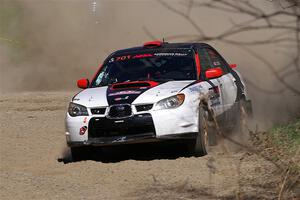 Jason Cook / Maggie Tu Subaru WRX on SS4, Kabekona II.