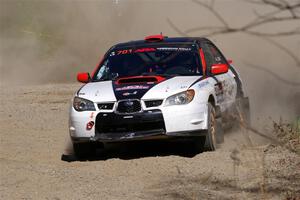 Jason Cook / Maggie Tu Subaru WRX on SS4, Kabekona II.