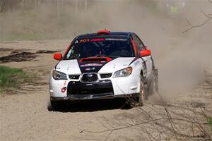 Jason Cook / Maggie Tu Subaru WRX on SS4, Kabekona II.