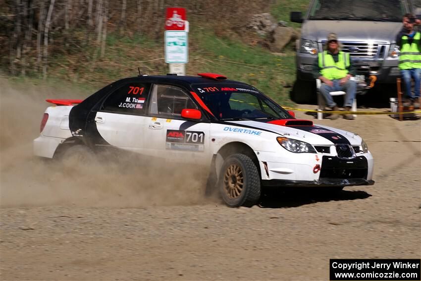 Jason Cook / Maggie Tu Subaru WRX on SS4, Kabekona II.