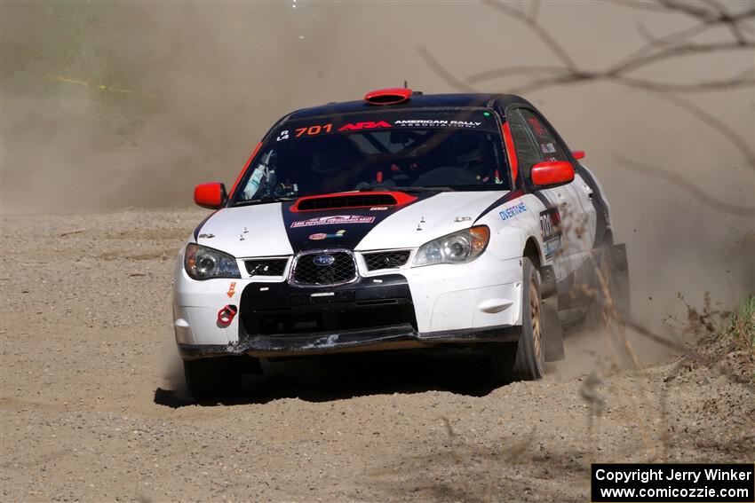 Jason Cook / Maggie Tu Subaru WRX on SS4, Kabekona II.