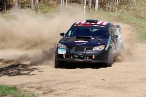 Matt James / Jackie James Subaru Impreza on SS4, Kabekona II.